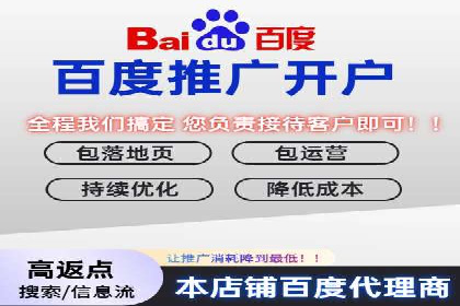 百度推广代运营公司案例分析